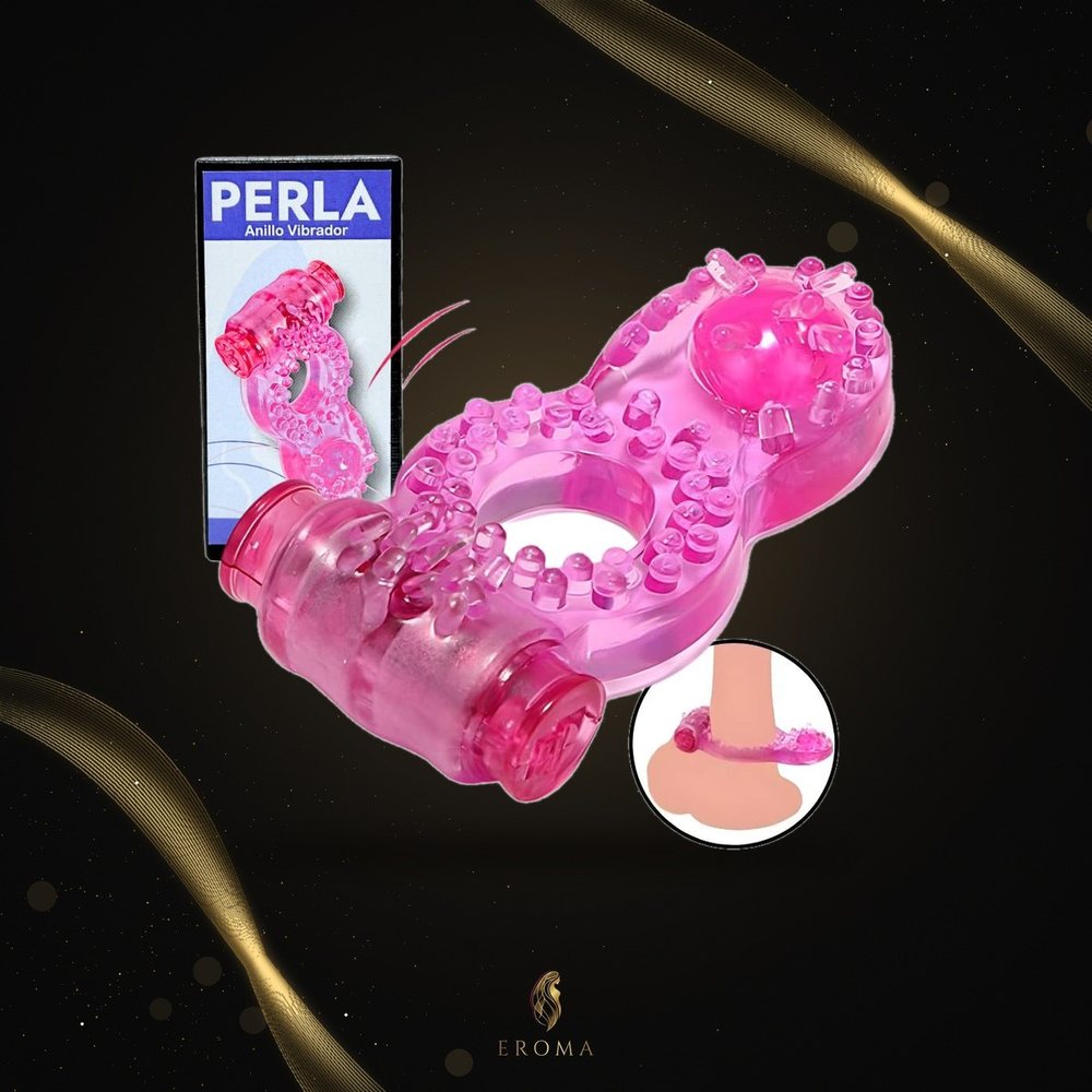 Anillo Vibrador Retardante Doble Estimulación - vista 3