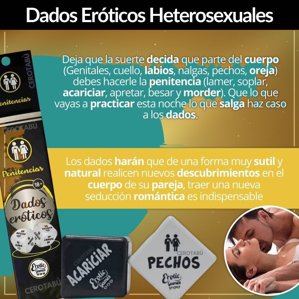 Dados Eróticos de Penitencias para Parejas - vista 2