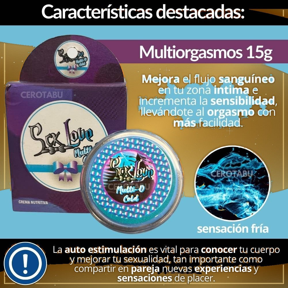 Lubricante Multiorgasmo Love Cold - vista 2