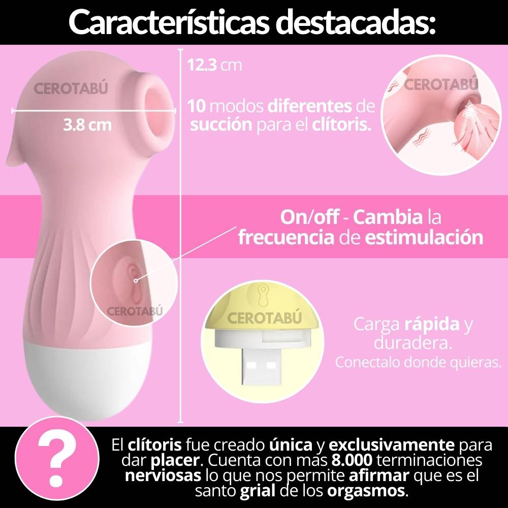 Succionador de Clítoris Lulo Mini - vista 3