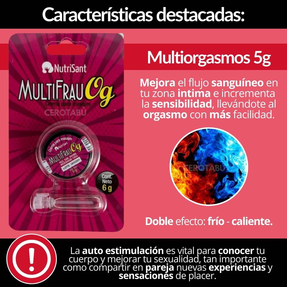 Multiorgasmos con Feromonas 5g - vista 2