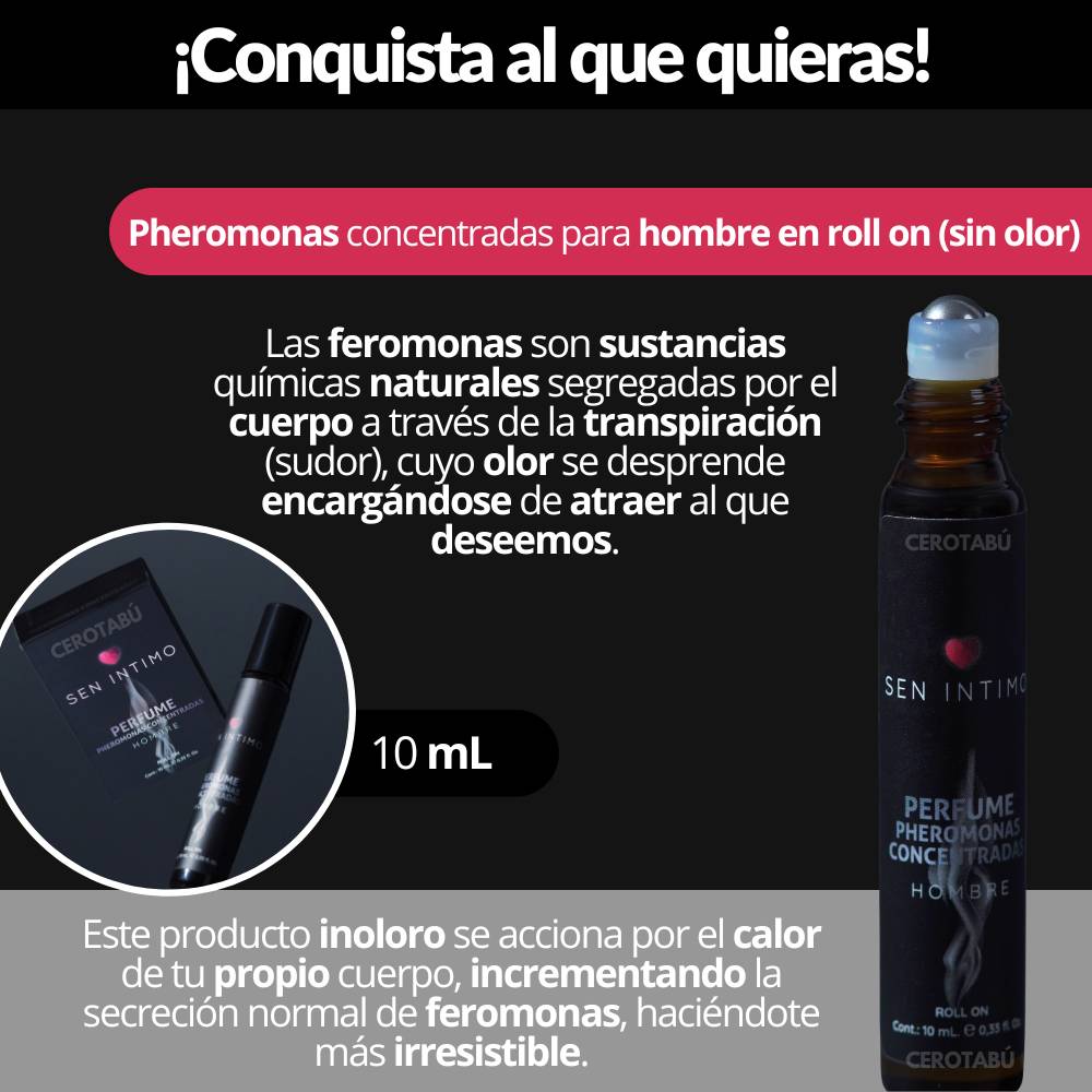 Perfume con Feromonas Hombre Roll On - vista 3