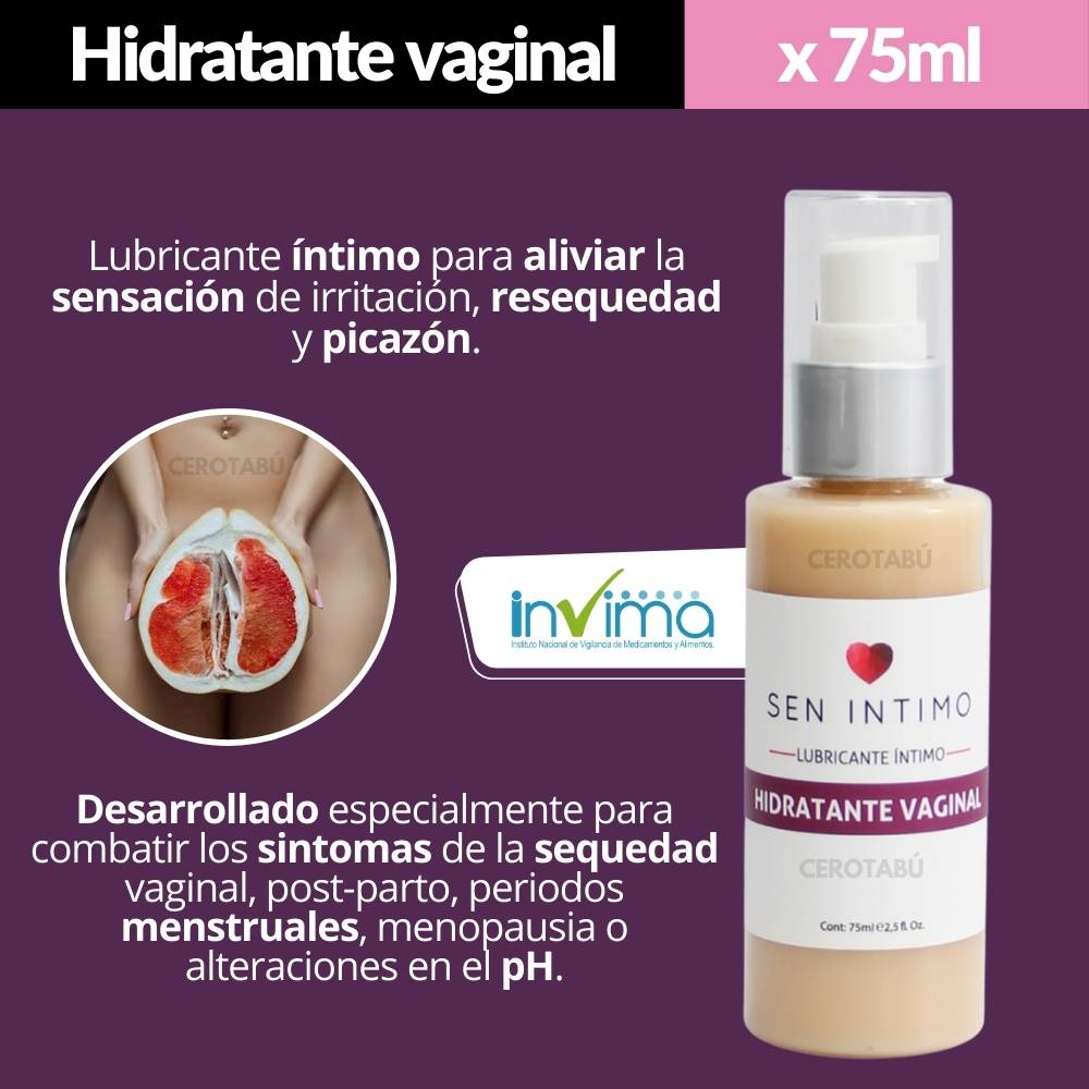 Hidratante Vaginal Sen Íntimo 75ml - vista 3