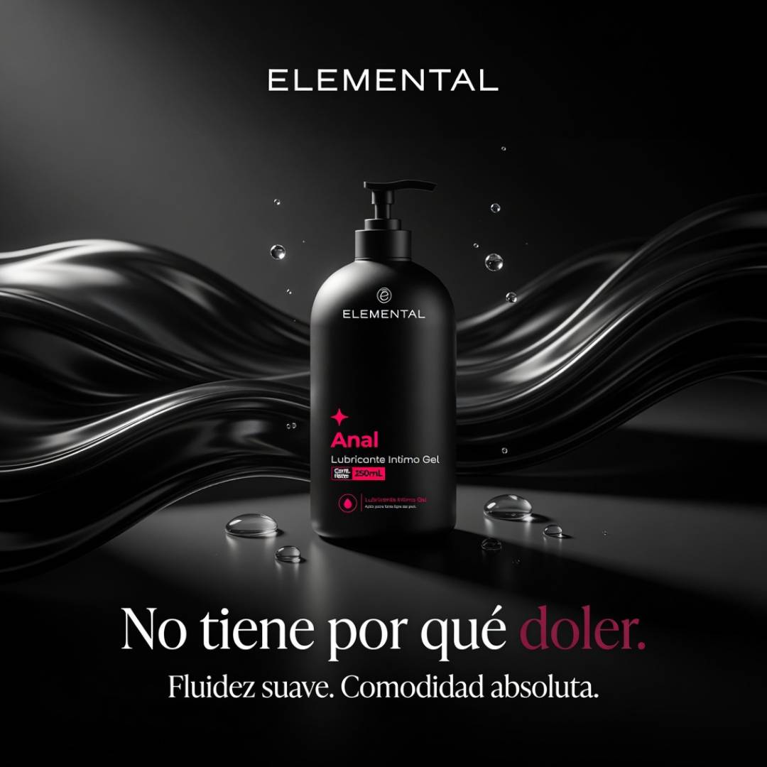 Lubricante Anal Elemental Kiwi 250ml - vista 3