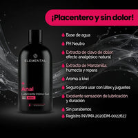 Lubricante Anal Elemental Kiwi 80ml - vista 2
