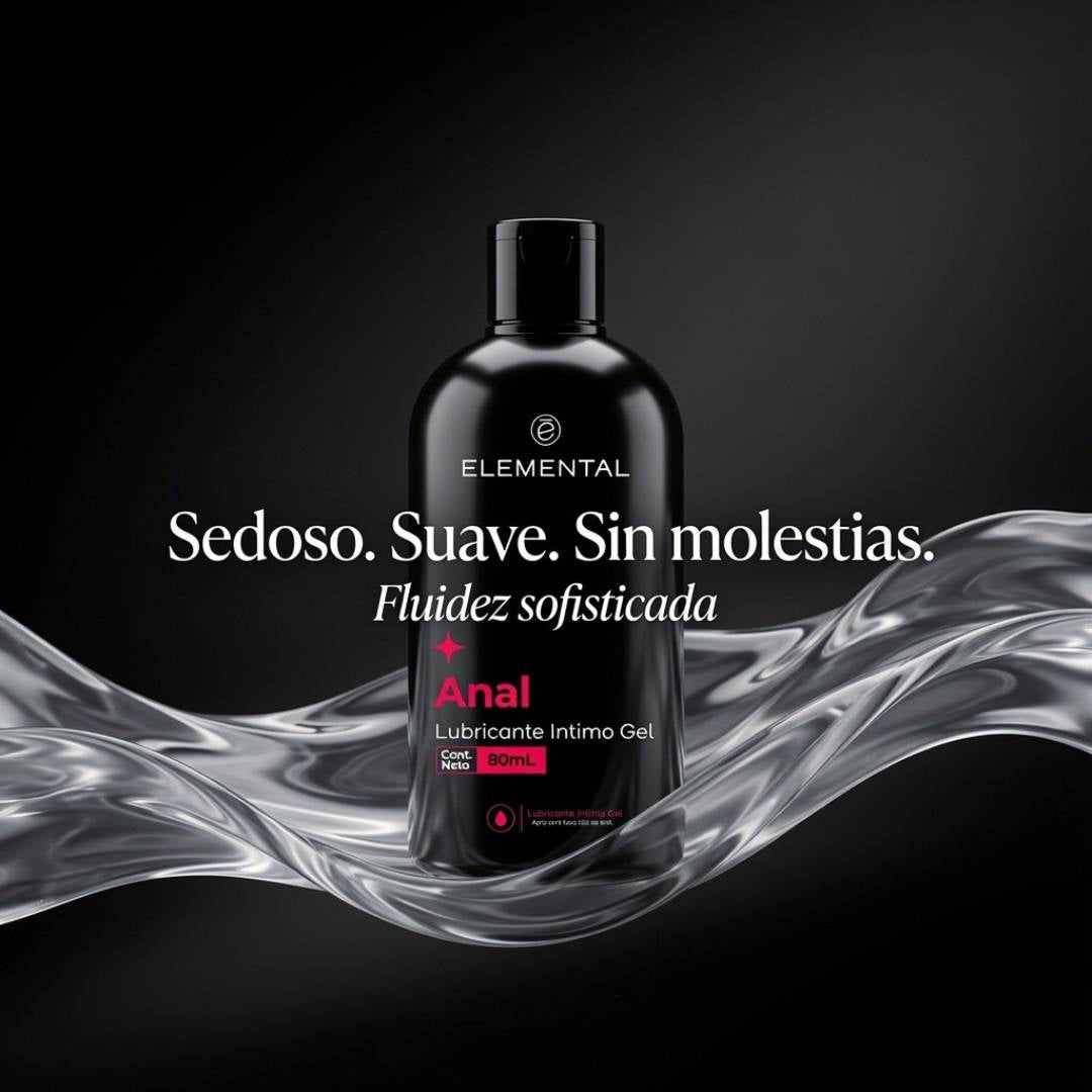 Lubricante Anal Elemental Kiwi 80ml - vista 3