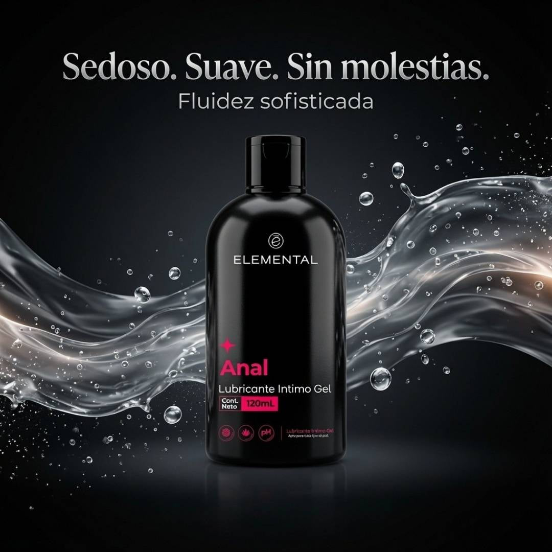 Lubricante Anal Elemental Kiwi 120ml - vista 3