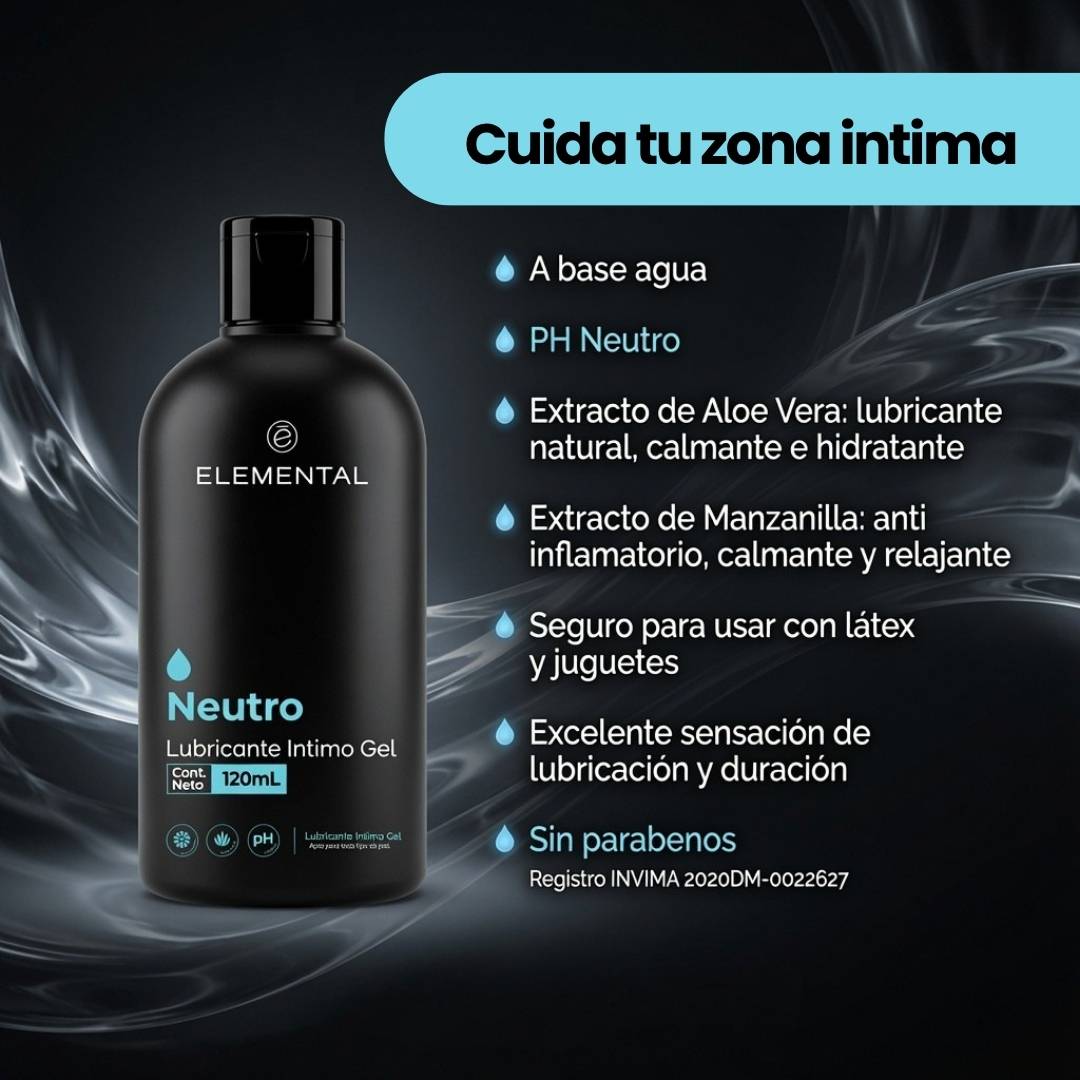 Lubricante Neutro Elemental 120ml - vista 3