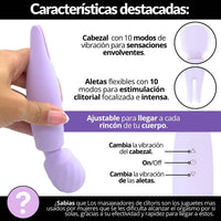 Vibrador 2 en 1 Masajeador de Clítoris - vista 4