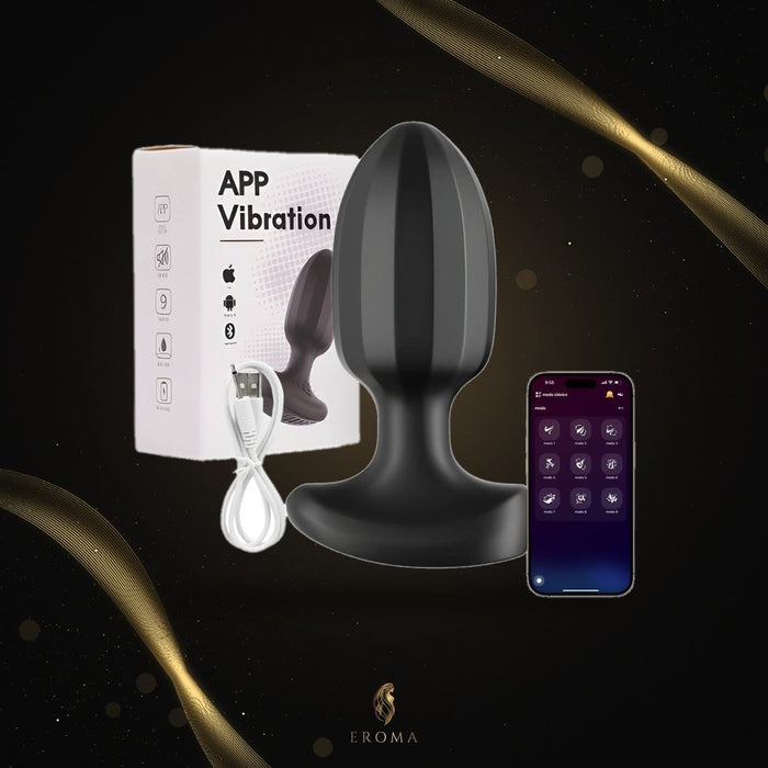 Plug Anal Vibrador Prostático con App