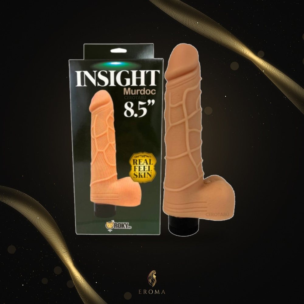 Dildo Vibrador Realista 20 cm Silicona