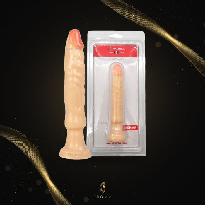 Consolador Textura Real 15,5cm