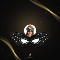 Antifaz Bondage Cuero Premium