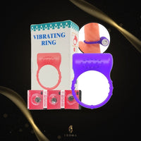 Anillo Vibrador Retardante Texturizado