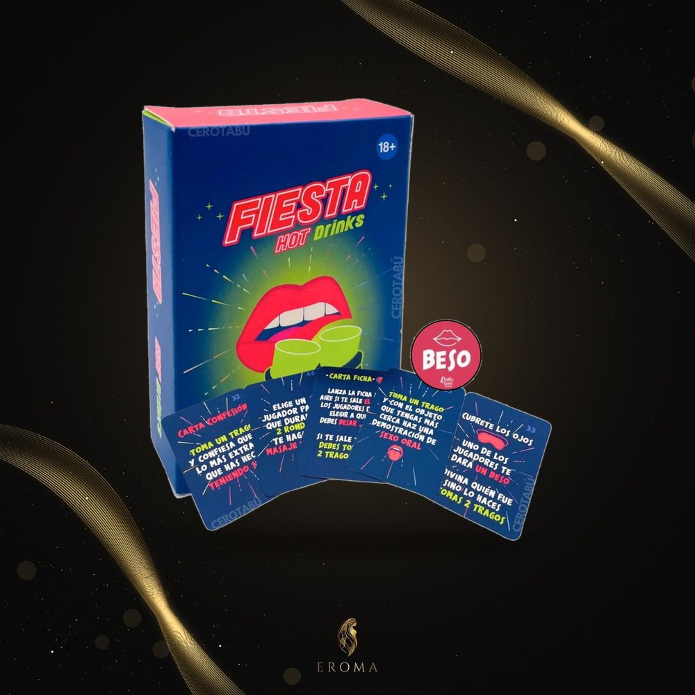 Juego de Cartas Fiesta Hot Drinks para Adultos