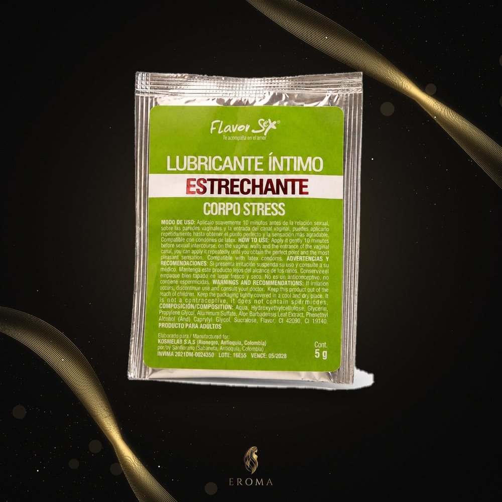 Lubricante Estrechante Flavor 5g
