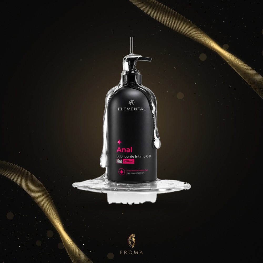 Lubricante Anal Elemental Kiwi 250ml