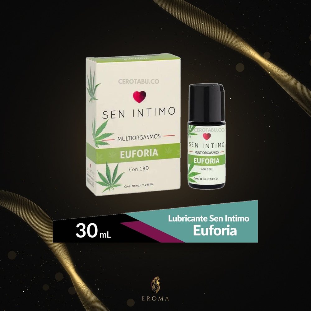 Lubricante Íntimo Euforia Cannabis 30ml