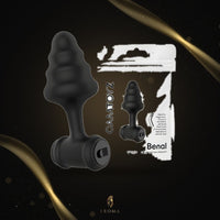 Plug Vibrador Dilatador Anal 7,5cm