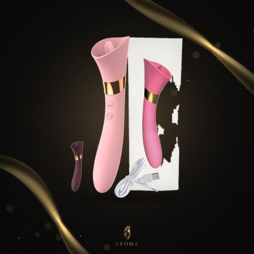 Vibrador 2 en 1 Succionador y Punto G