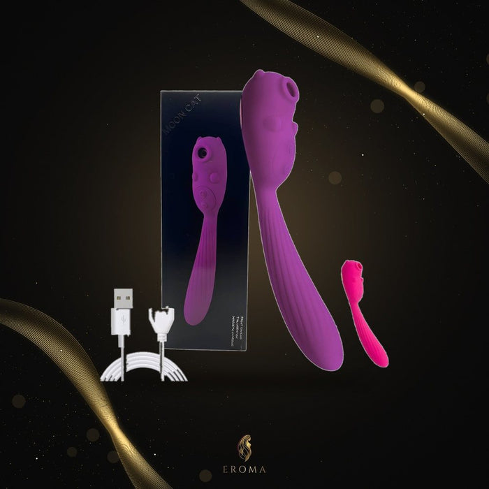 Vibrador 2 en 1 Succionador Premium