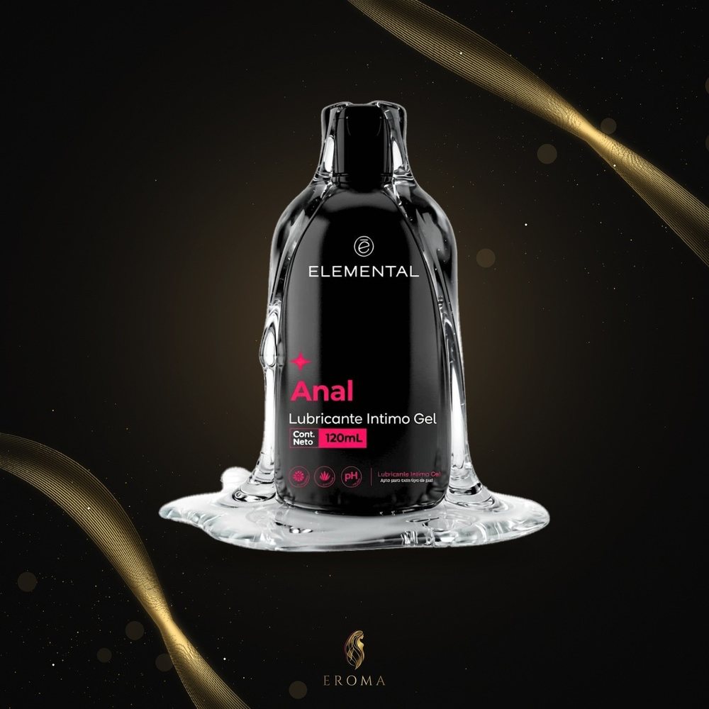 Lubricante Anal Elemental Kiwi 120ml