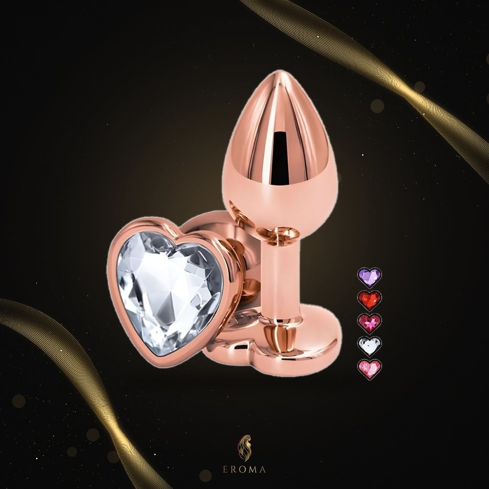 Plug Anal Joya Corazón Talla S