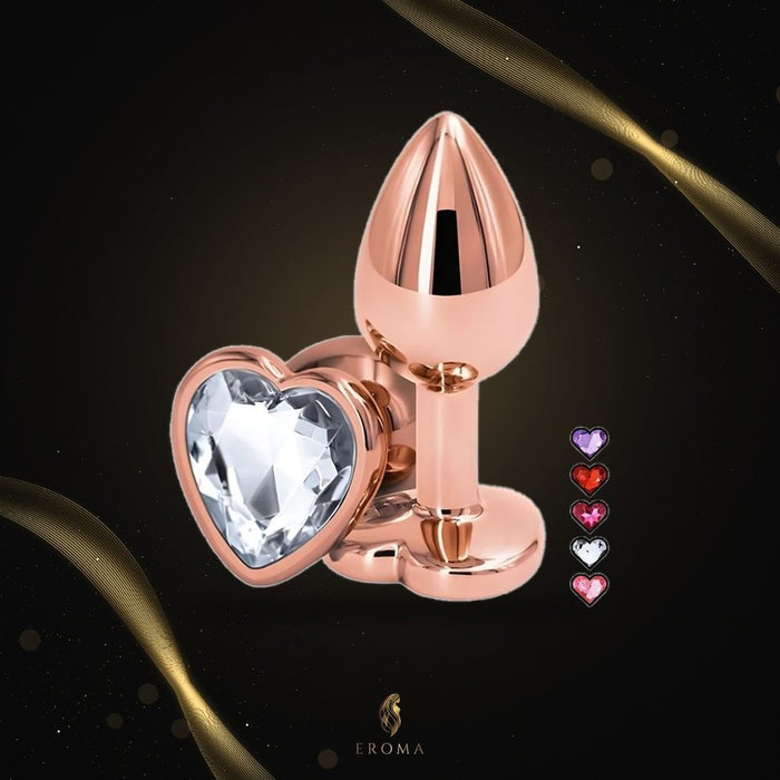 Plug Anal Joya Corazón Talla S