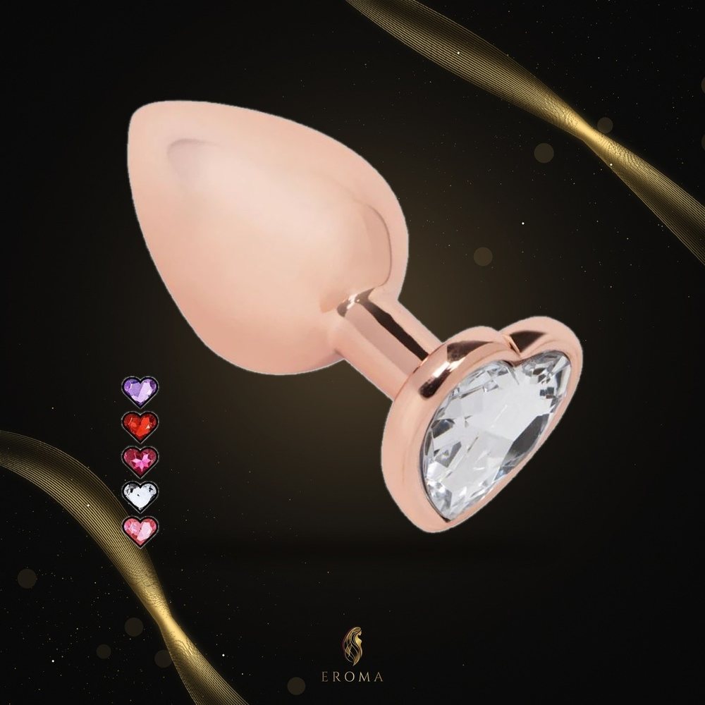 Plug Anal Joya Corazón Talla M