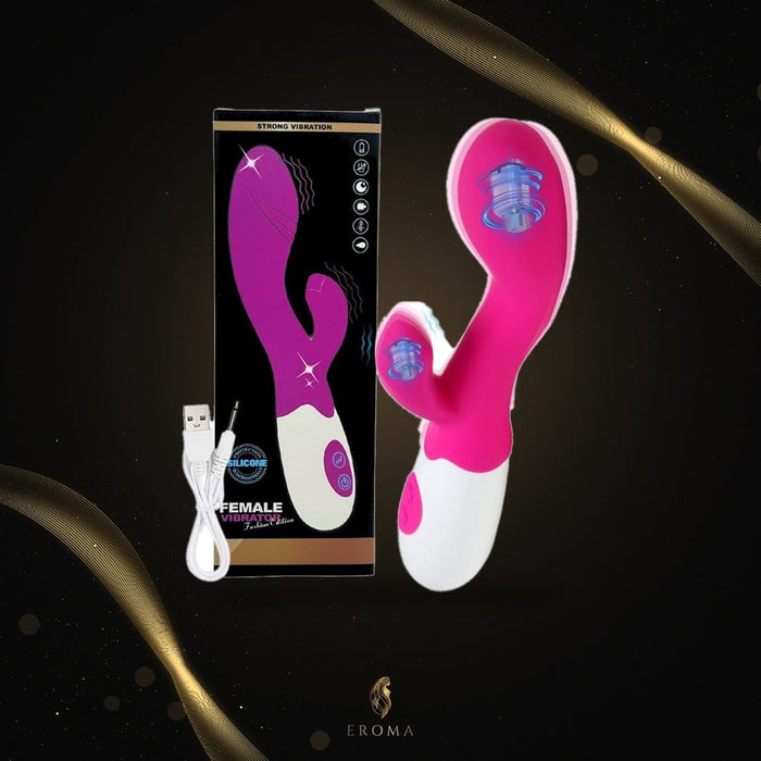 Vibrador Doble Estimulación 30 Funciones