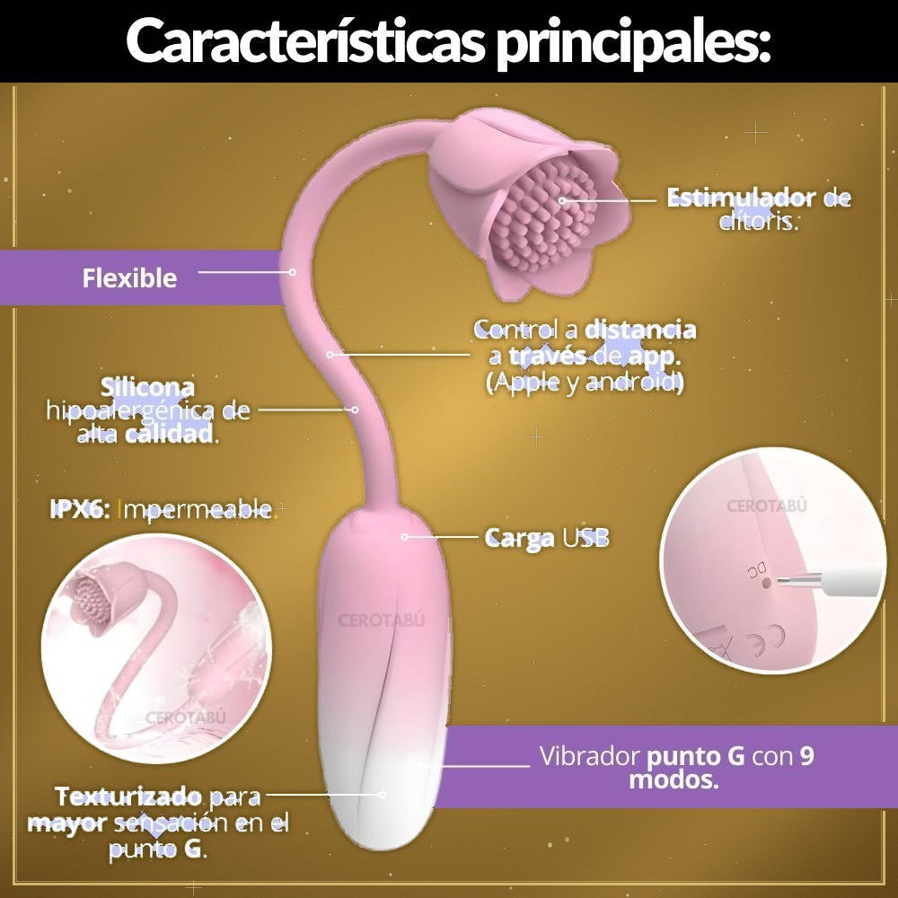 Huevo Vibrador Inalámbrico con App - vista 2
