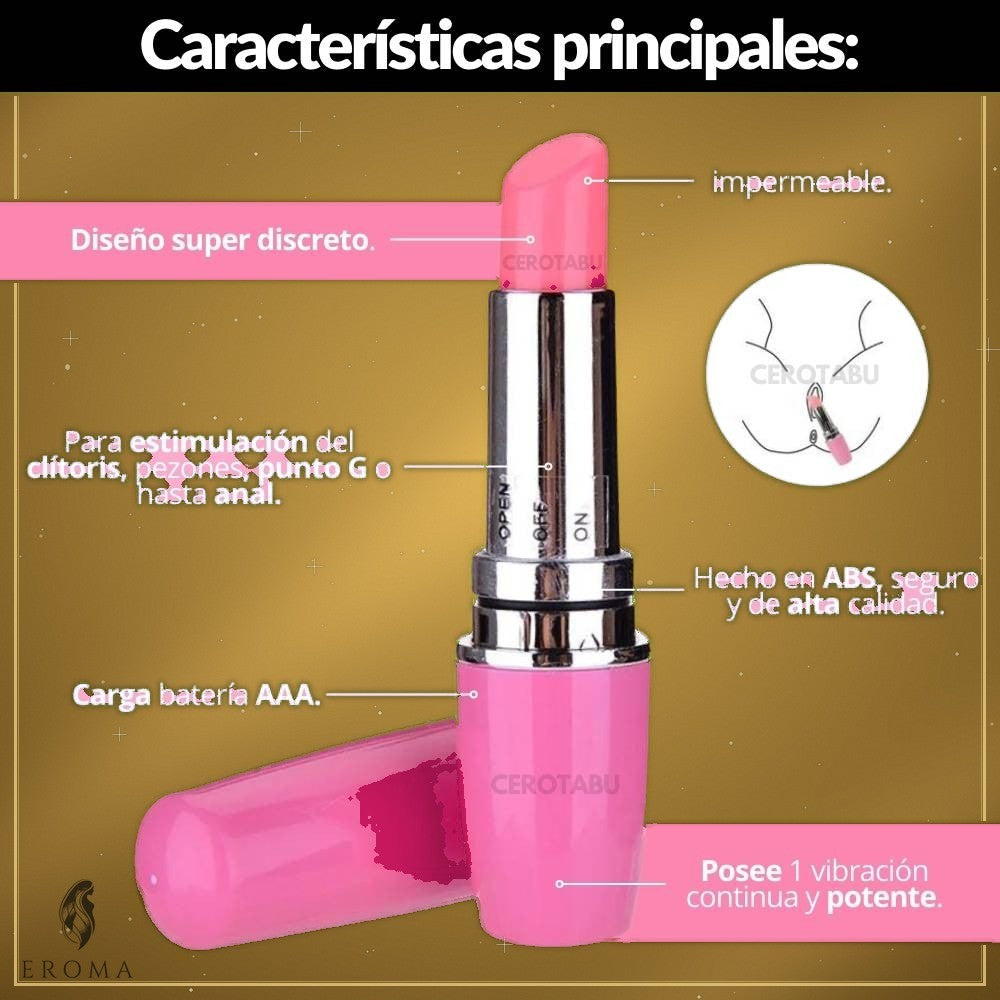 Bala Vibradora Lipstick Discreta - vista 2