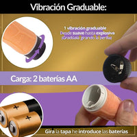 Vibrador Realista Clásico 19 cm - vista 3