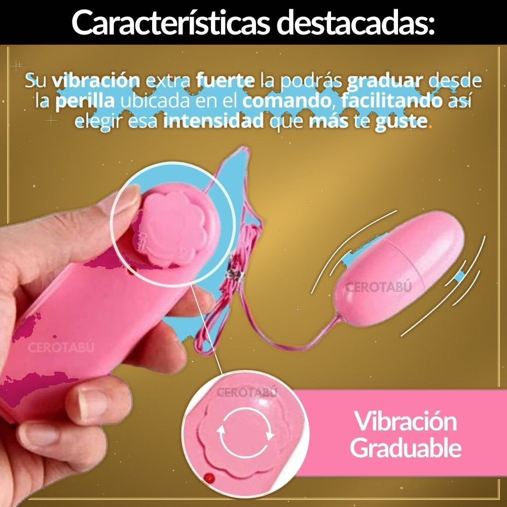 Huevo Vibrador Graduable Ergonómico - vista 3