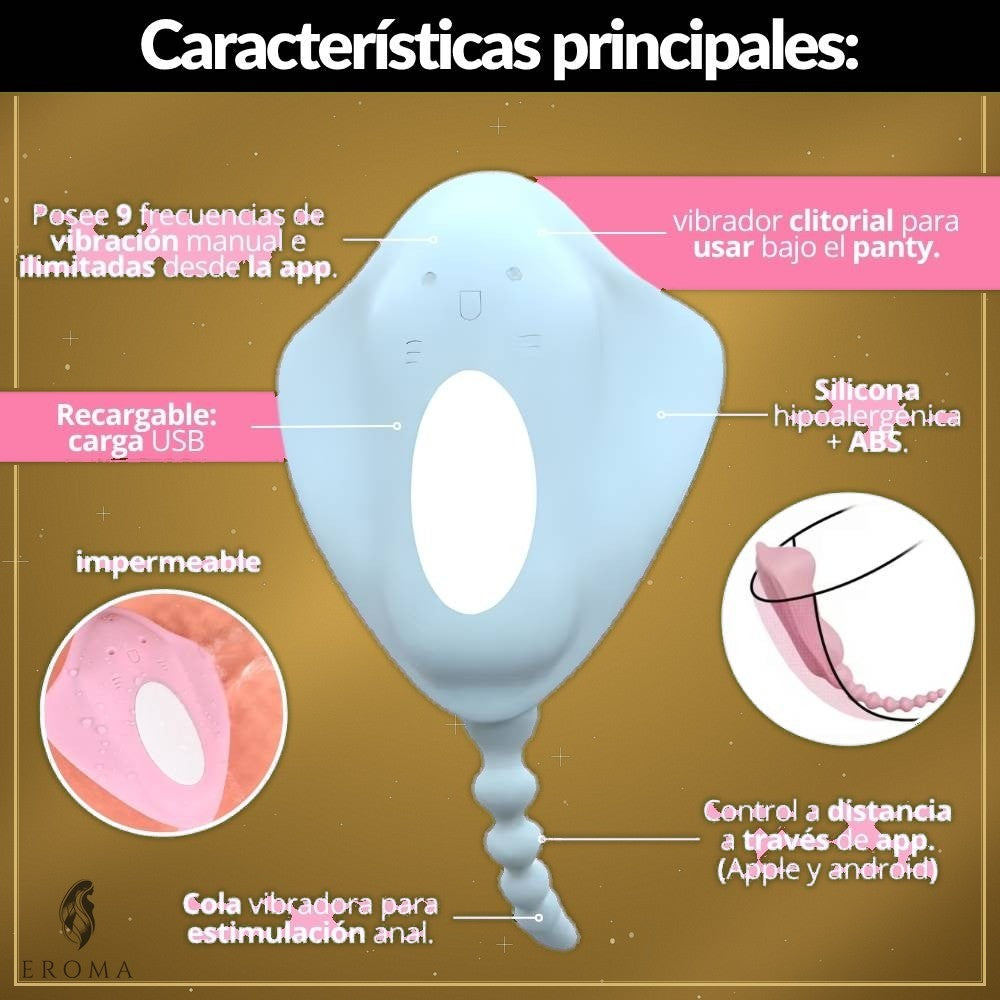 Huevo Vibrador App LoveSpouse para Panty - vista 2