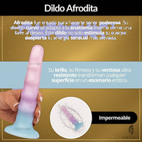 Dildo Realista 17 cm Silicona Glitter - vista 3