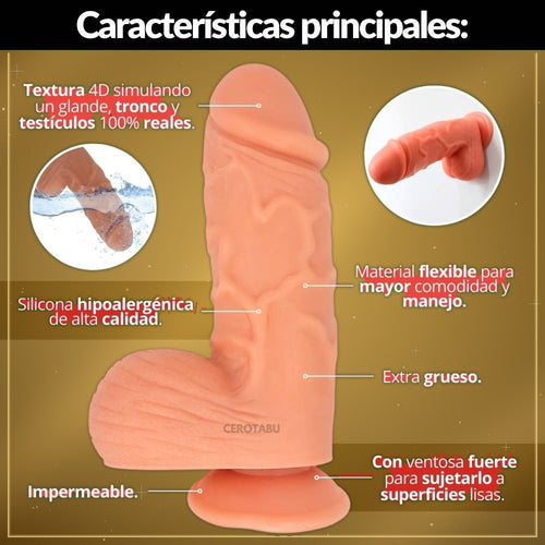 Consolador Torpedo 24cm Extra Grande - vista 2