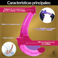 Consolador Doble Penetración 19cm - vista 3