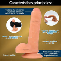 Consolador Realista Jack 16cm - vista 2