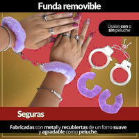 Esposas con Llave Metálicas Rosa - vista 3