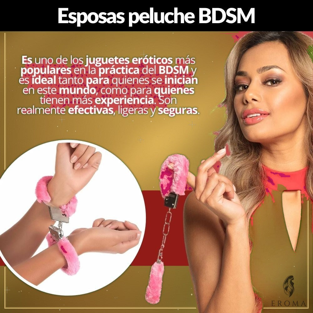 Esposas con Llave Metálicas Rosa - vista 4
