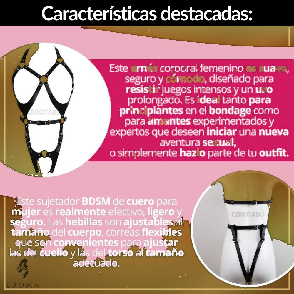 Arnés Corporal Femenino Erótico - vista 4