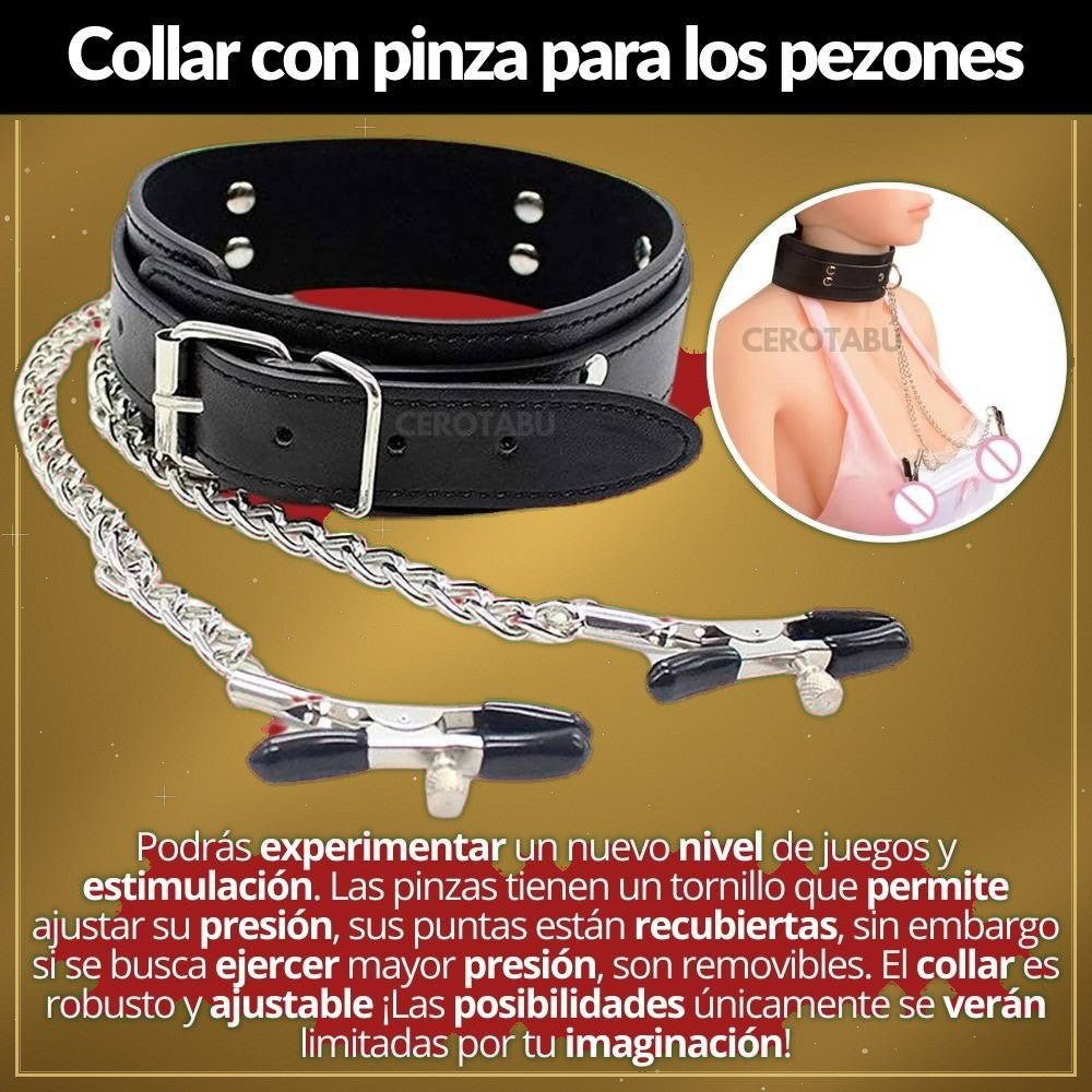 Collar con Pezoneras Ajustables - vista 3