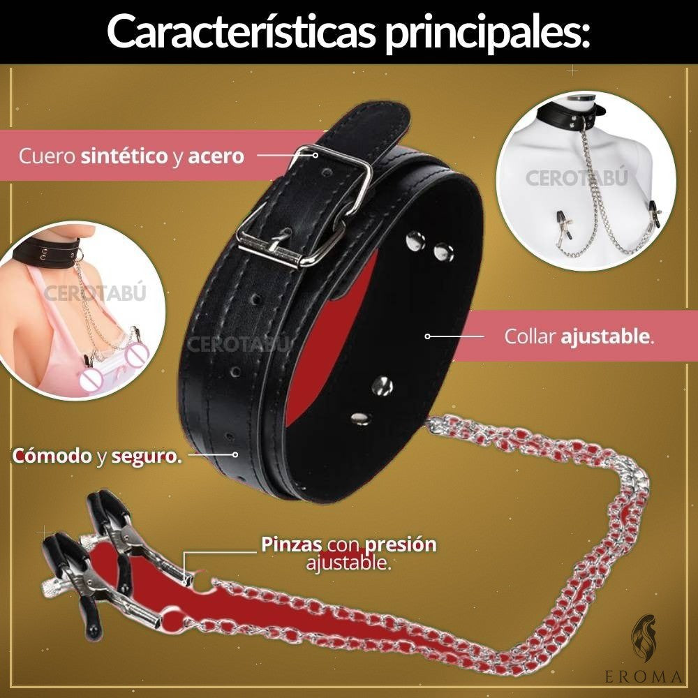 Collar con Pezoneras Ajustables - vista 4