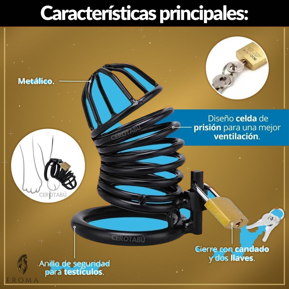 Cinturón de Castidad en Acero - vista 4