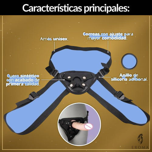 Arnés Ajustable Unisex para Dildo - vista 2