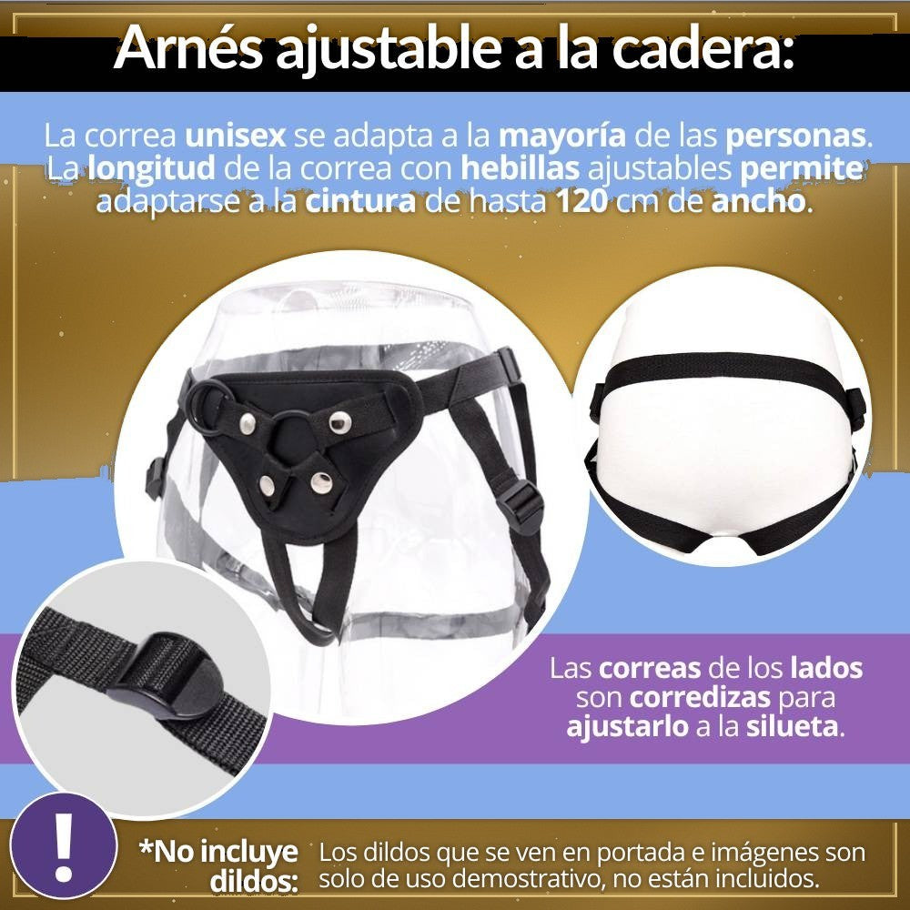 Arnés Ajustable Unisex para Dildo - vista 3