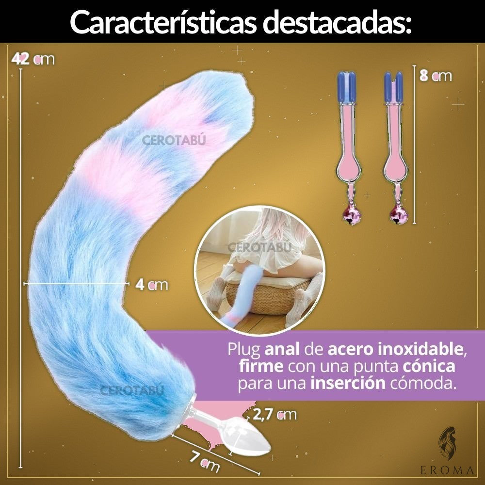 Kit Plug Cola Zorro y Pezoneras - vista 4