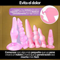 Kit x6 Plugs Anales Progresivos - vista 2