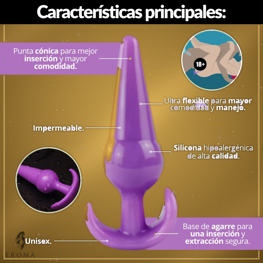 Plug Anal TPE Acostumbrador 12cm - vista 3